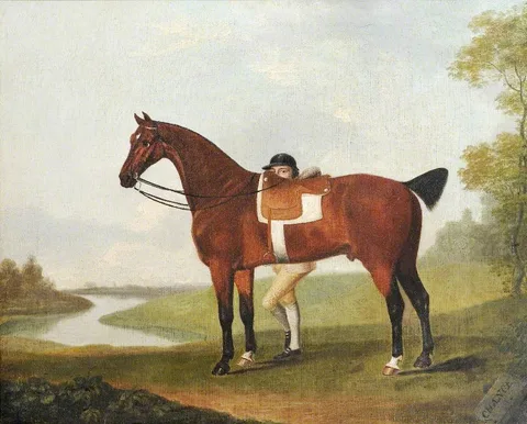 Thomas Stringer, 'Chance', a Bay Horse and Jockey