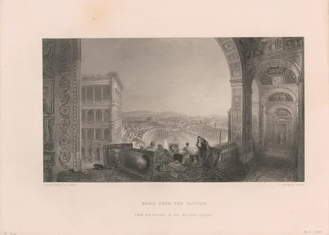 Arthur Willmore, Rome from the Vatican
