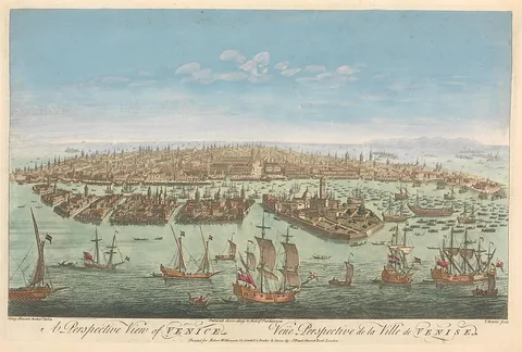 John Bowles, A Perspective View of Venice