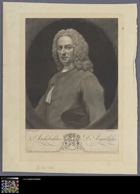 John Bowles, Portrait of Archibald Campbell