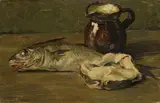 Willem Roelofs (II), Stilleven met kabeljauw