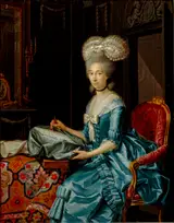 Louis François Gerard van der Puyl, Portrait of Arnolda Wilhelmina Brantsen (1751-1807)