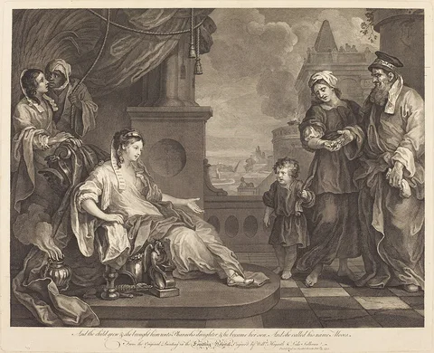 Luke Sullivan, Moses Brought to Pharaoh's Daughter