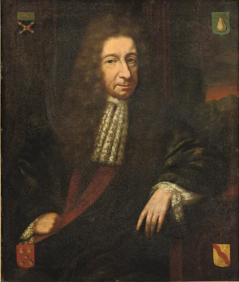 Johann Friedrich Bodecker, Portrait of Jean Lucas Pels (1628-1699), 1692-1693