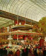 James Digman Wingfield, The Inauguration of the Great Exhibition, 1 May 1851