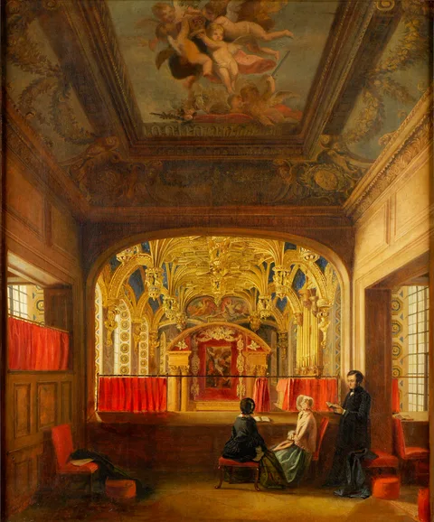 James Digman Wingfield, The Chapel Royal, Hampton Court