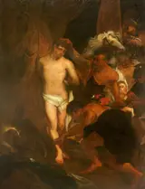 Isaac Seeman, Saint Sebastian bound for Martyrdom (after Van Dyck)