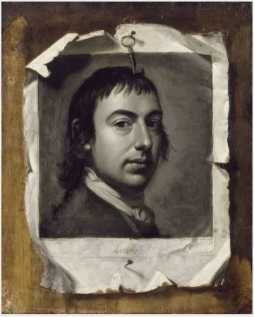 Strickland Lowry, Trompe L'Oeil (Self-Portrait)