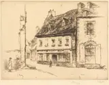 Gustave Leheutre, La Maison rouge en Pontrieux