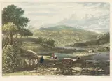 Henry Pyall, View On The Wye - Near Builth