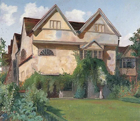 Albert Strange, View of Great Buckland, Luddesdown, Kent