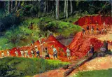 Alfredo Norfini, Construção de Açude - Fazenda Cachoeira - Campinas