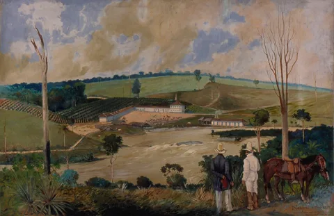 Alfredo Norfini, Fazenda da Barra - Campinas, 1840