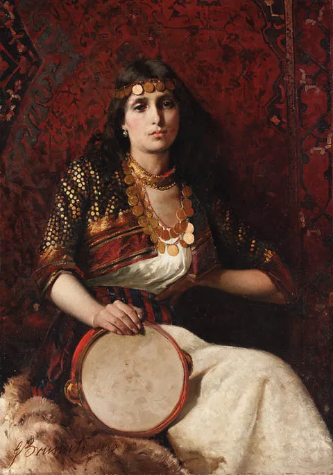 Gabriele Brunati, Gypsy woman