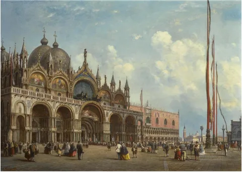 Adolf Sukkert, St Mark's Square, Venice