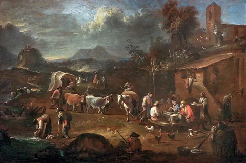 Ernest Daret, The camp