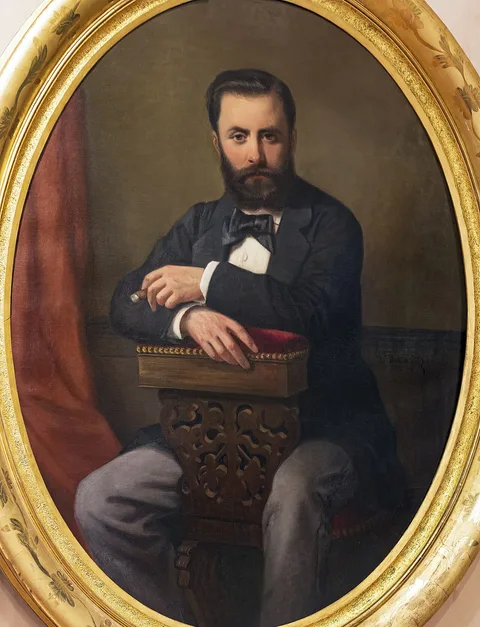 Gabriel Durand, Young bearded man