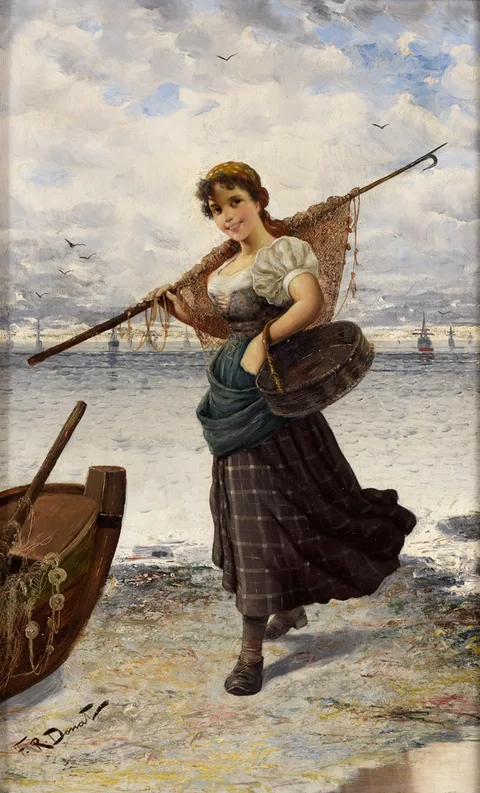 Frederick Reginald Donat, The Pretty Fishergirl