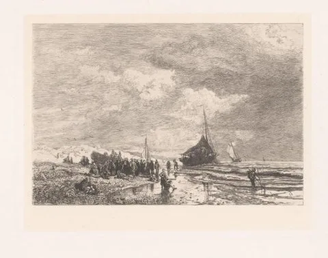 Amedée Paul Greux, Plage