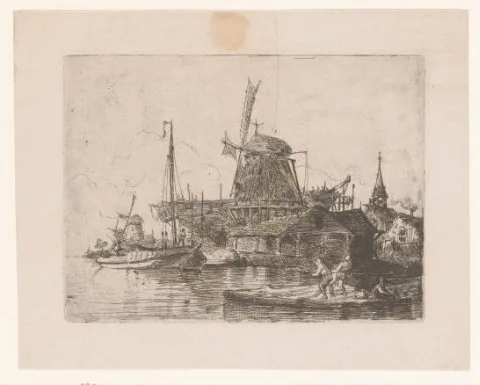Jules Schaumburg, Molens aan het water