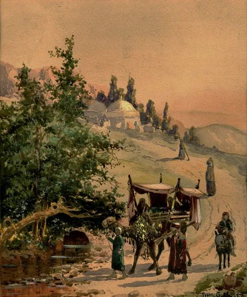 Thomas G. Moses, North African Scene