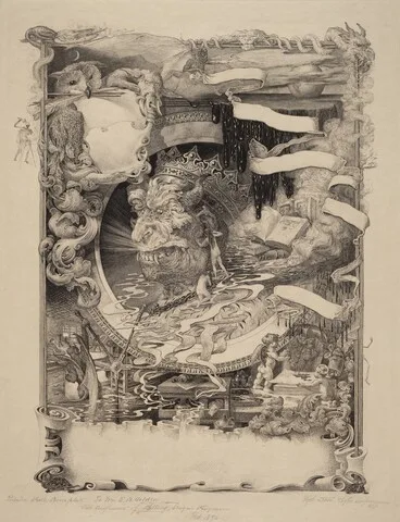 Francis Scott King, The Bookplate of the Printer's Devil