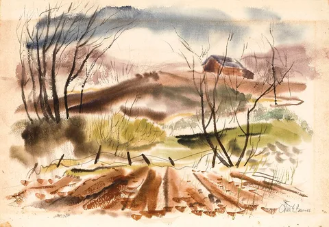Charles E. Barnes, Indiana Landscape #62