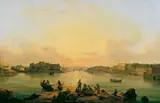 Giovanni Schranz, Grand Harbour and Fort Sant' Angelo, Valletta, Malta
