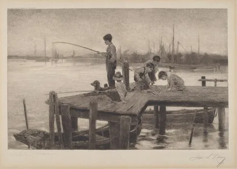 James S. King, Young Anglers