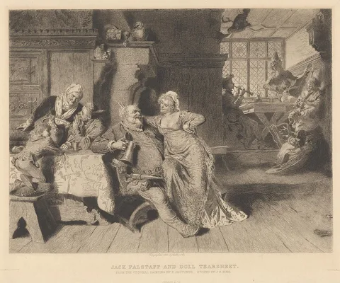 James S. King, Jack Falstaff and Doll Tearsheet