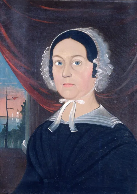 Sturtevant J. Hamblin, Lady with Black Hair