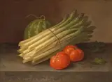 Paul LaCroix, Asparagus, Tomatoes, and a Squash