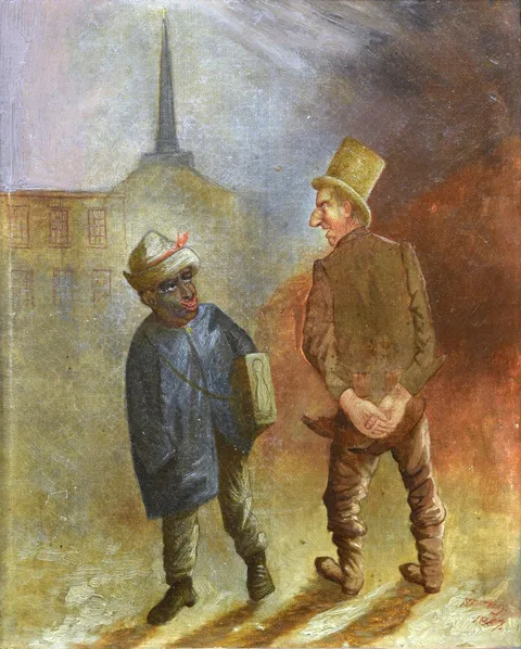 Frederick A. Spang, A Joke (Shine Yer Boots)