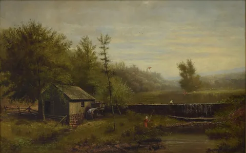 Frederick A. Spang, Old Powder Mill at Adamstown