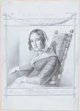 Julius Hübner, Pauline, the Wife of the Artist
