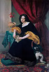 Julius Hübner, Pauline Hübner, née Bendemann