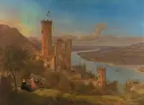 Lorenzo Quaglio, The Castle of Stolzenfels on the Rhine