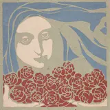 attribution Koloman Moser, Woman's Head with Roses