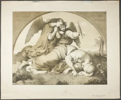 Johann Scheffer von Leonhardshoff, Death of Saint Cecilia