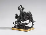 Francesco Fanelli, Turk on Horseback  Attacked by a Lion