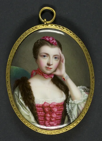 Nathaniel Hone R.A., Portrait of Frances, Countess of Essex
