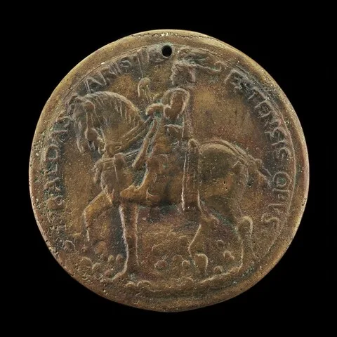 Baldassare Estense, Ercole on Horseback [reverse]