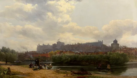George Samuel, A View of Windsor Castle