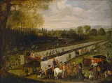 Juan Bautista Martinez del Mazo, Watching the Hunt in Aranjuez