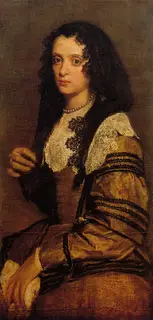 Juan Bautista Martinez del Mazo, Portrait of a Woman