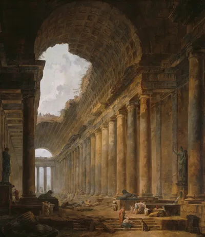 Atelier de Hubert Robert, The Old Temple