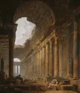Atelier de Hubert Robert, The Old Temple