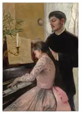 Julie Delance-Feurgard, The Piano Lesson