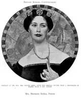Marianne Stokes, Portrait of Mrs. Walter James