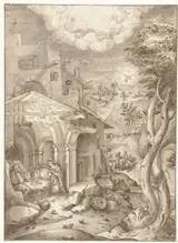 Pietro Candido, Geboorte van Christus